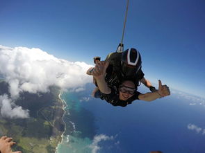 极限的挑战：跳伞的勇气与自我超越